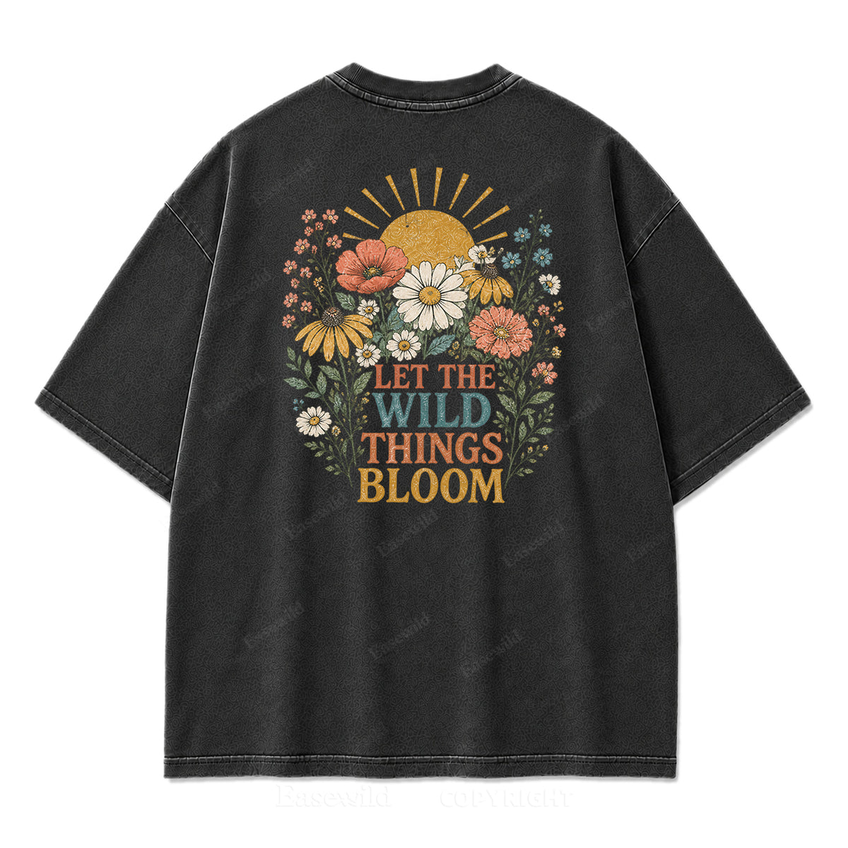 Wild Things Bloom Vintage Wildflower Tee