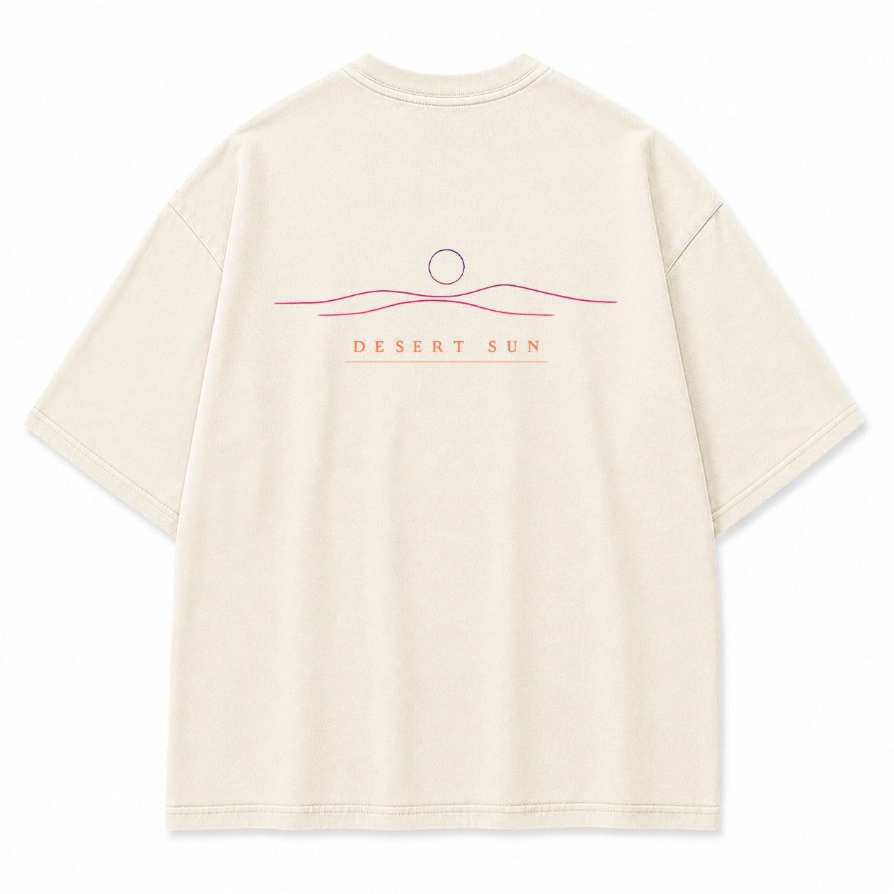 Desert Sun Minimal Horizon Graphic T-Shirt