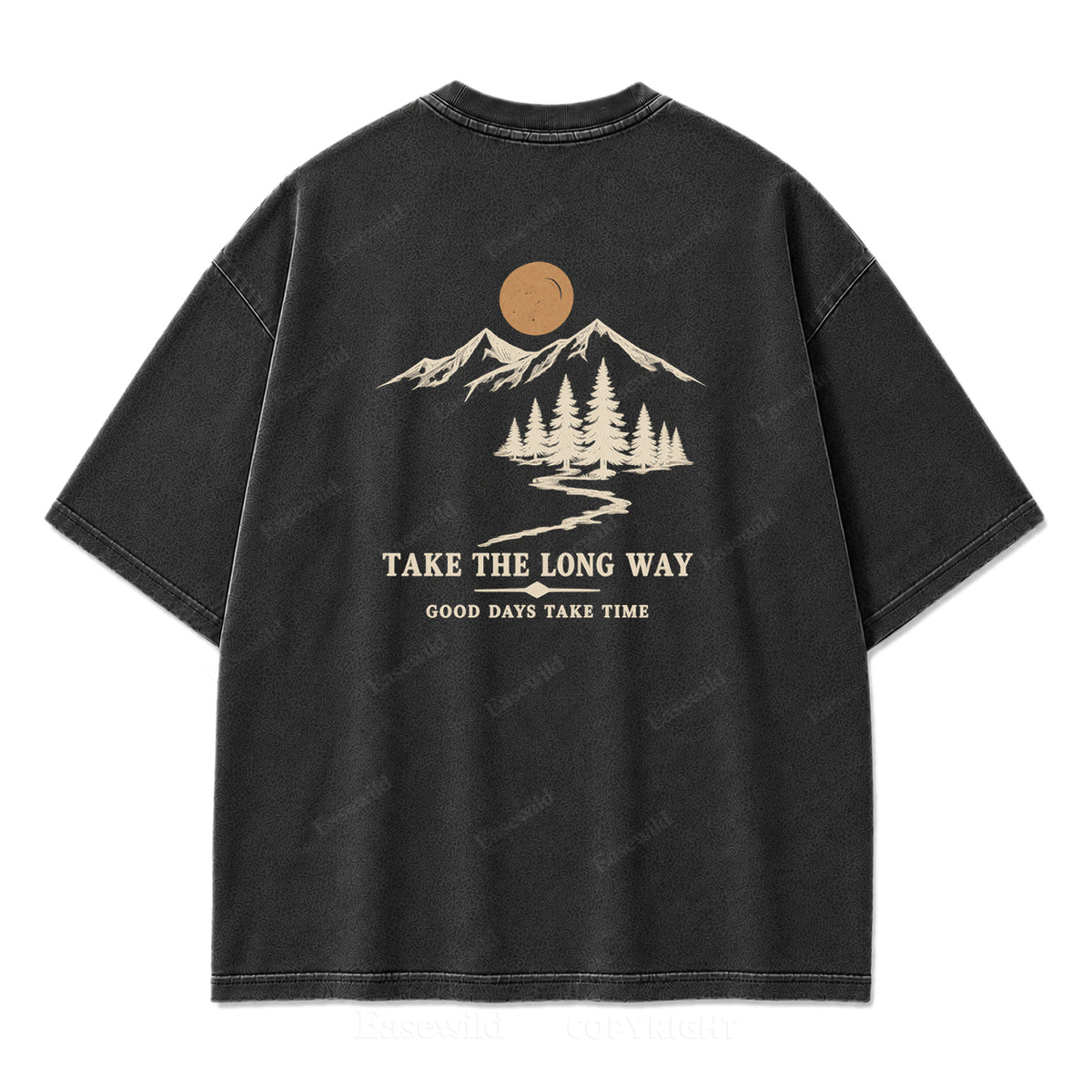 Take the Long Way Print Tee