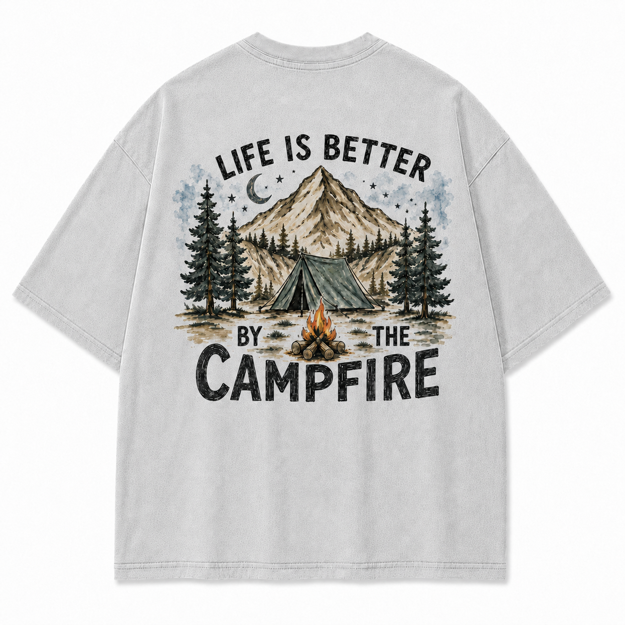 Life Is Better By The Campfire Graphic T-Shirt