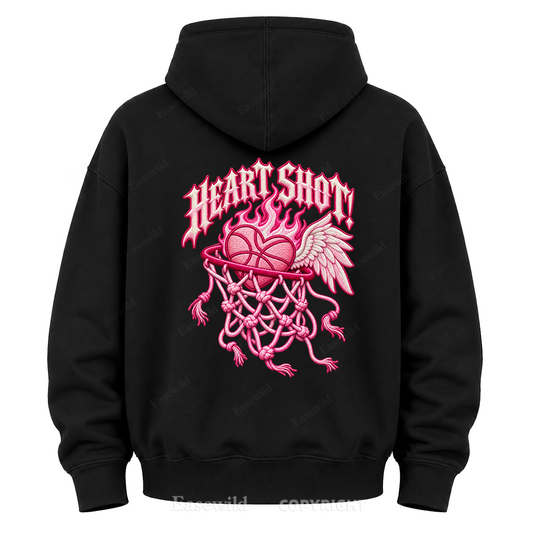 Heart Shot Graphic Hoodie
