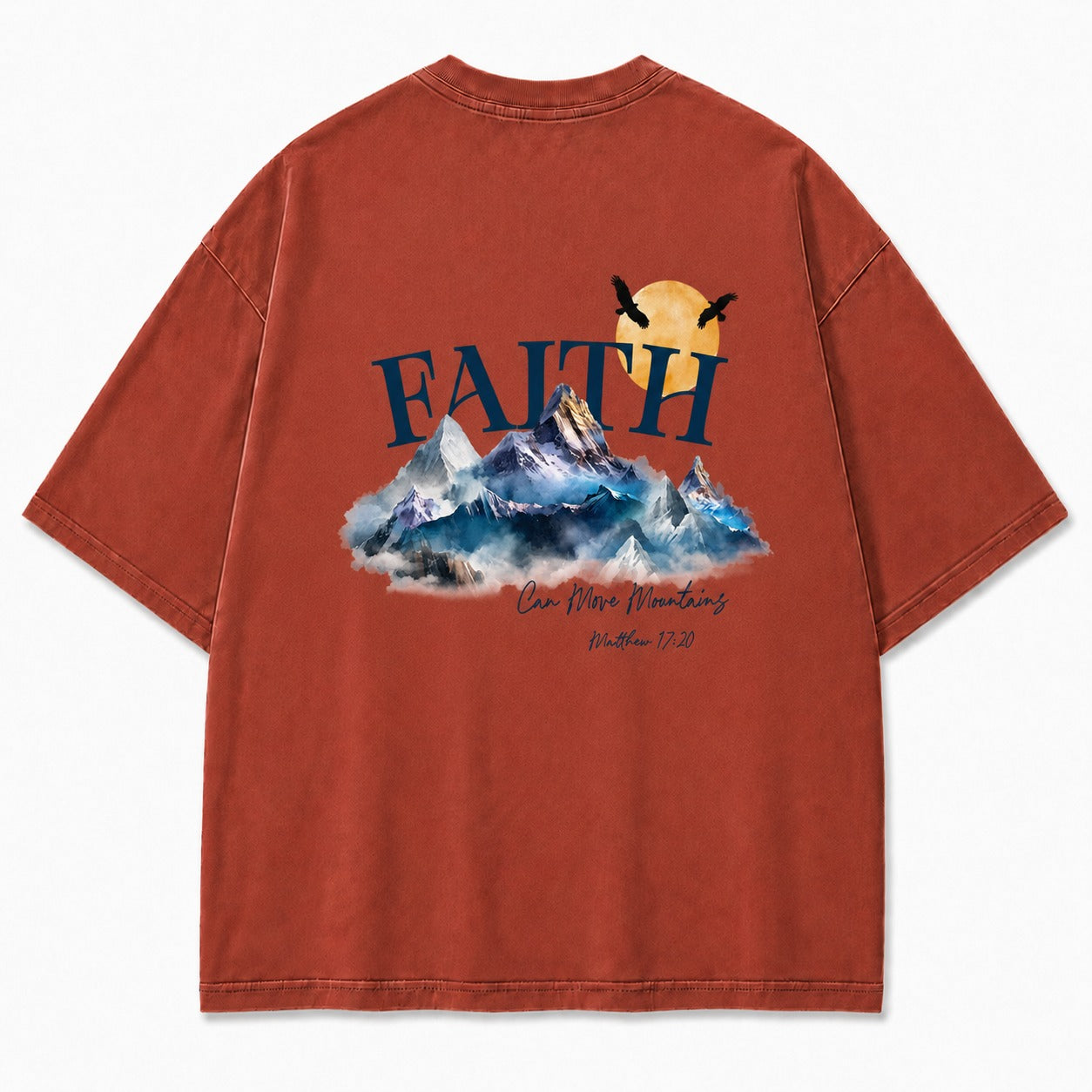 Can Move Mountains Washed T-Shirt
