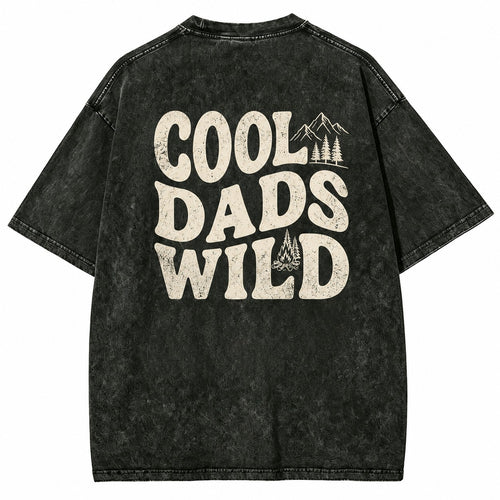 Cool Dads Wild Outdoor Washed T-Shirt