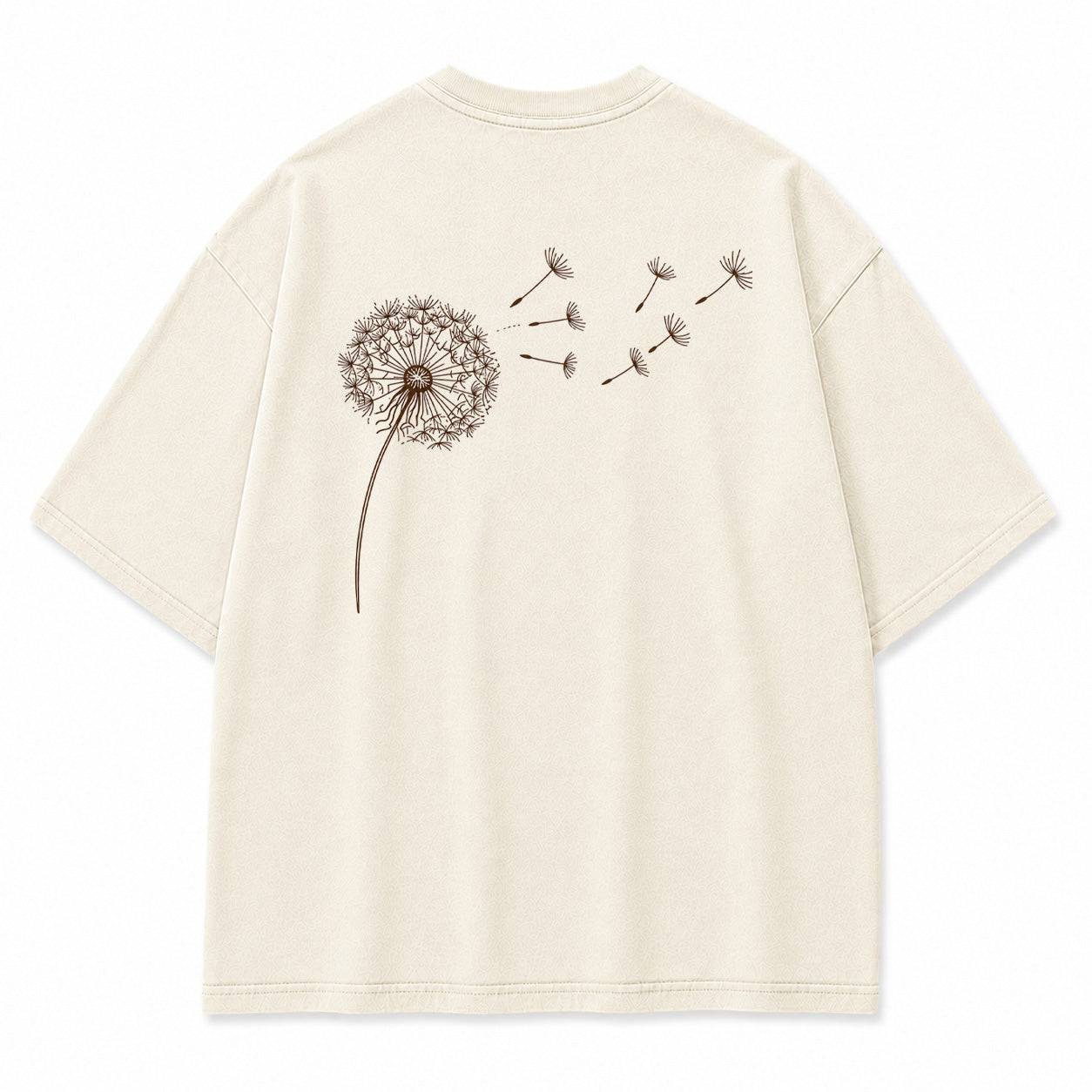 Drifting Wishes Dandelion Graphic T-Shirt