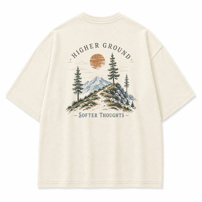 Higher Ground Softer Thoughts Graphic T-Shirt