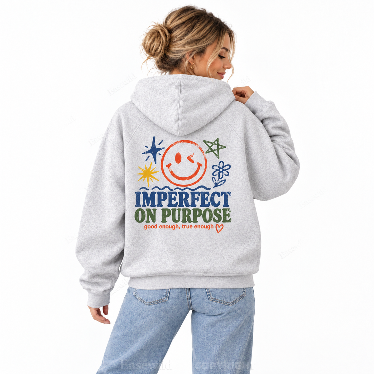 Imperfect On Purpose Zip Hoodie