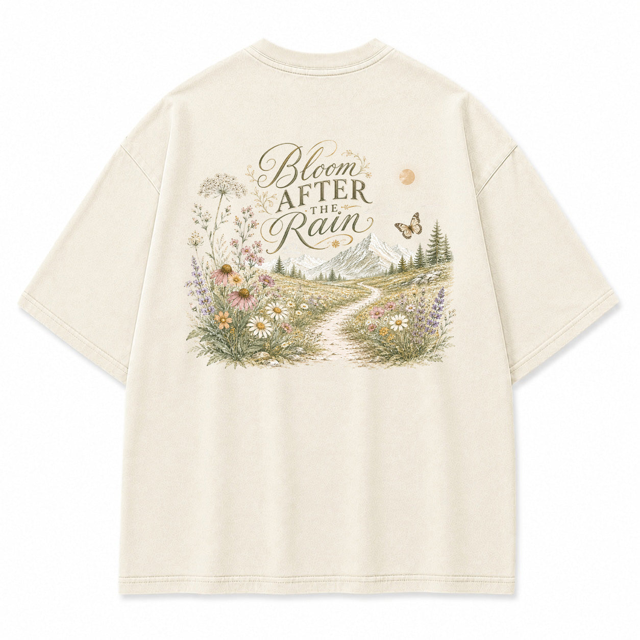 Bloom After The Rain Meadow Graphic T-Shirt