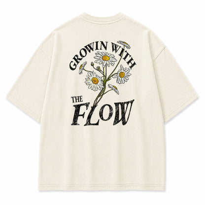 Grow With The Flow Daisy Graphic T-Shirt