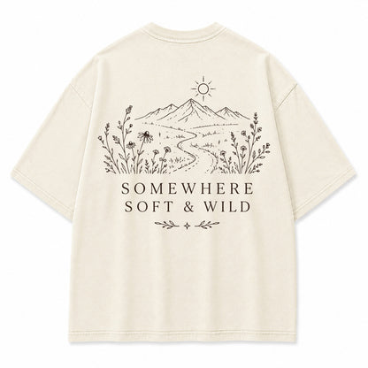 Somewhere Soft & Wild Graphic T-Shirt