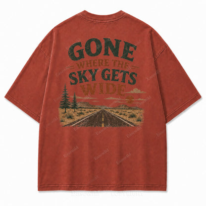 Gone Where the Sky Gets Wide Tee
