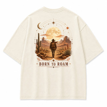 Born To Roam Desert Explorer Graphic T-Shirt