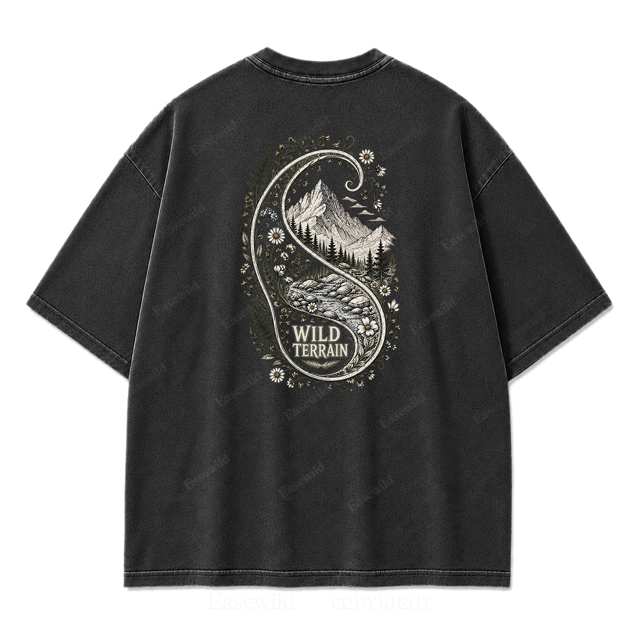 Wild Terrain Mountain Paisley Tee