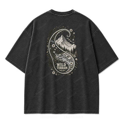 Wild Terrain Mountain Paisley Tee
