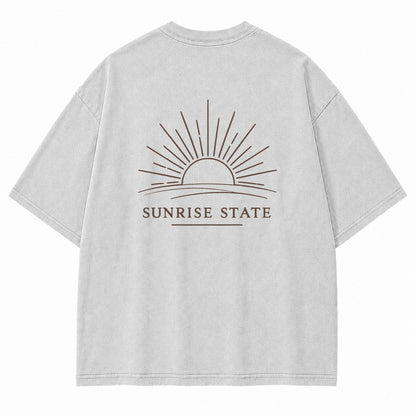 Sunrise State Minimal Graphic T-Shirt