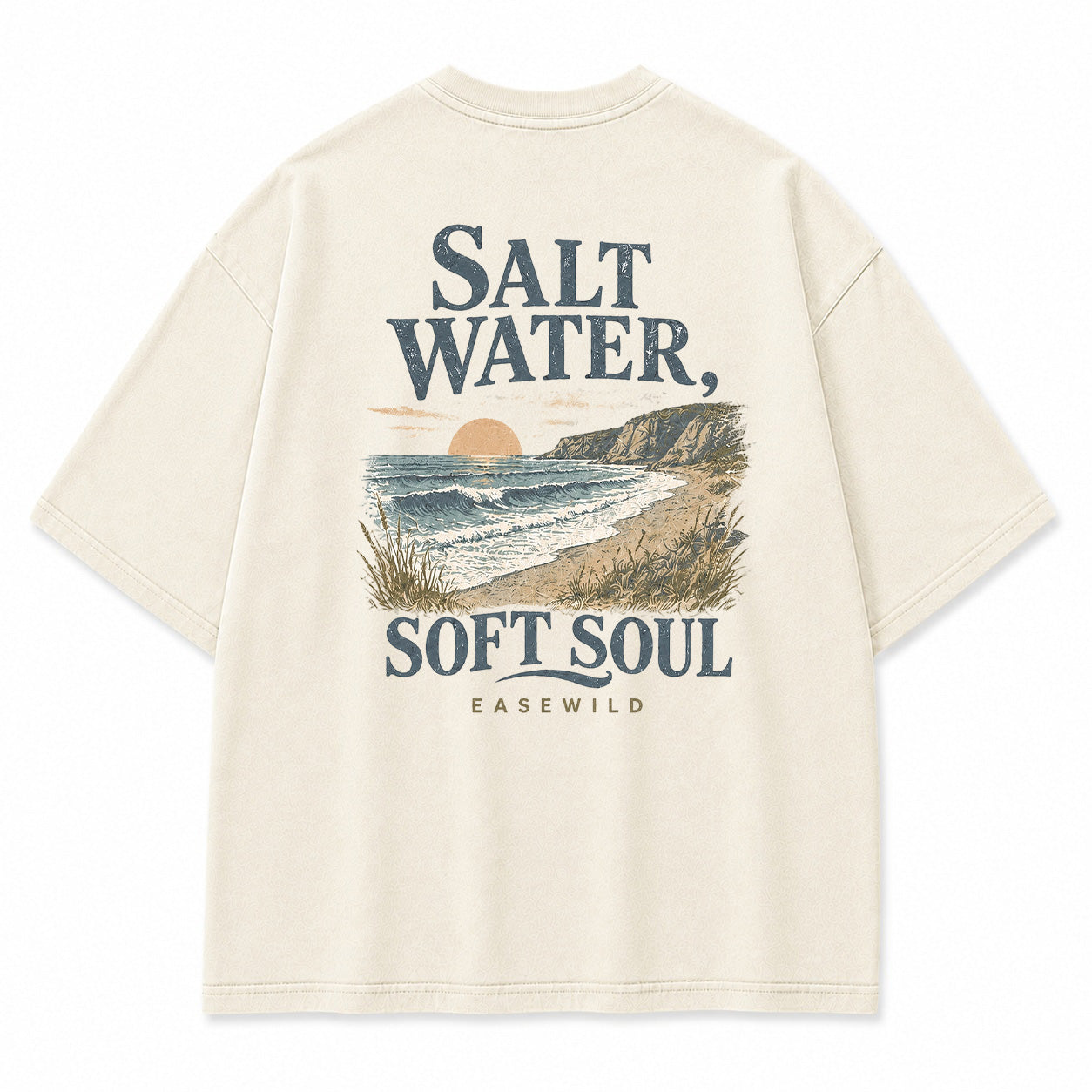 Coastal Serenity Graphic T-Shirt