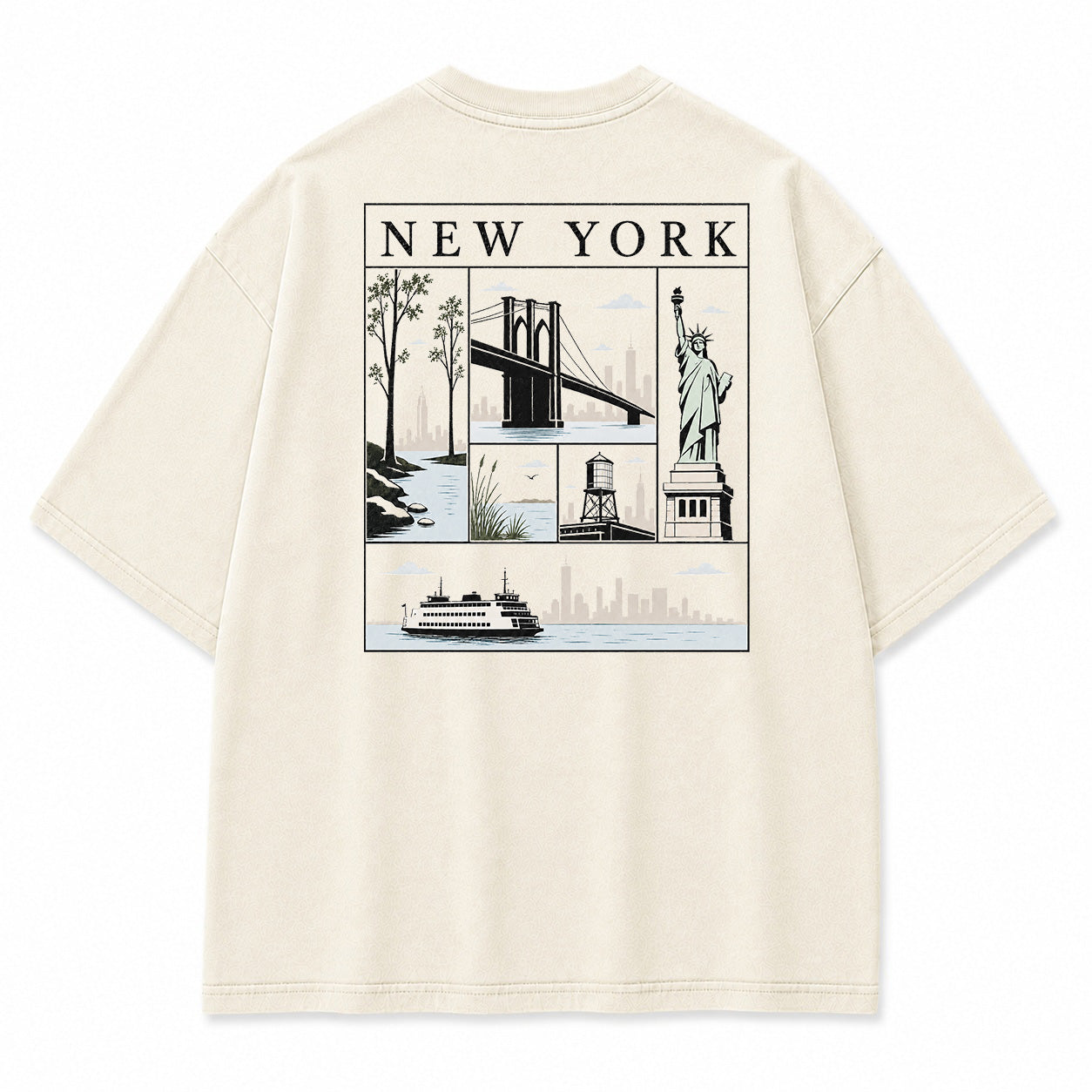 New York City Icons Graphic T-Shirt