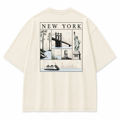 New York City Icons Graphic T-Shirt
