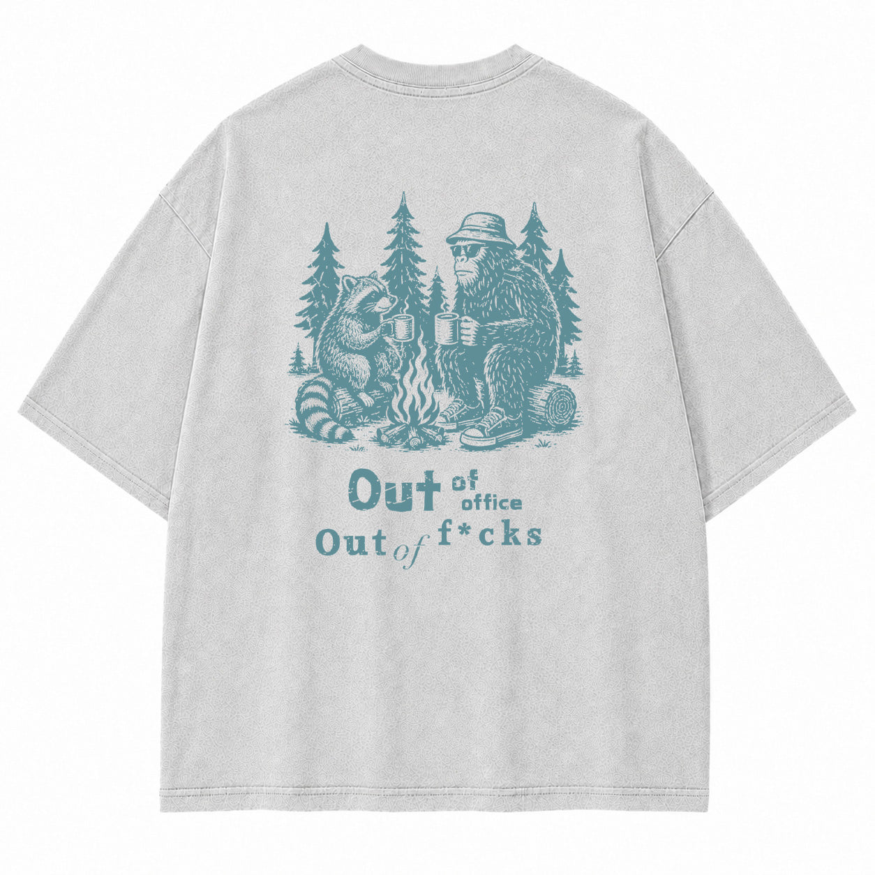 Out of Office Campfire Graphic T-Shirt