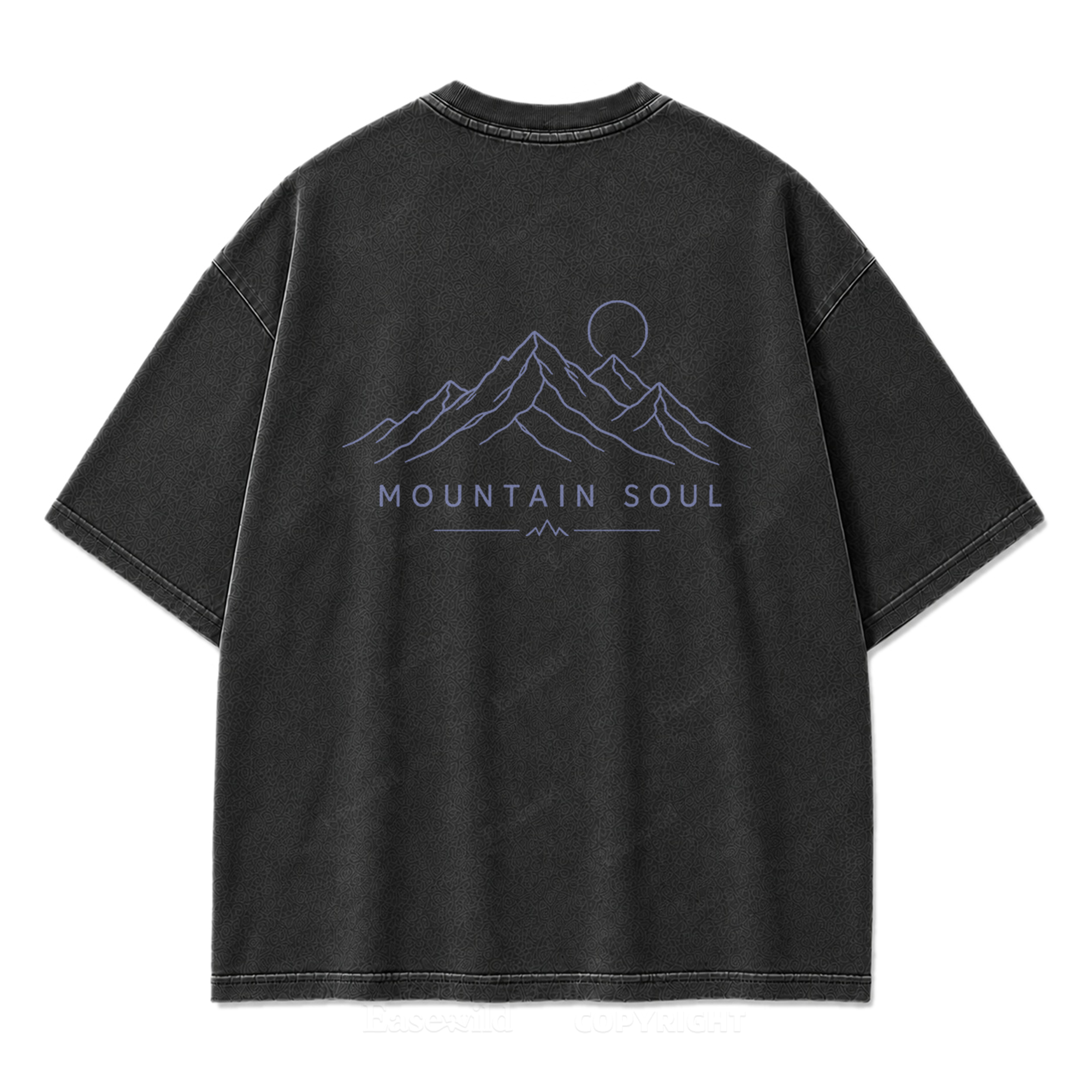Mountain Soul Minimal Washed Print Tee
