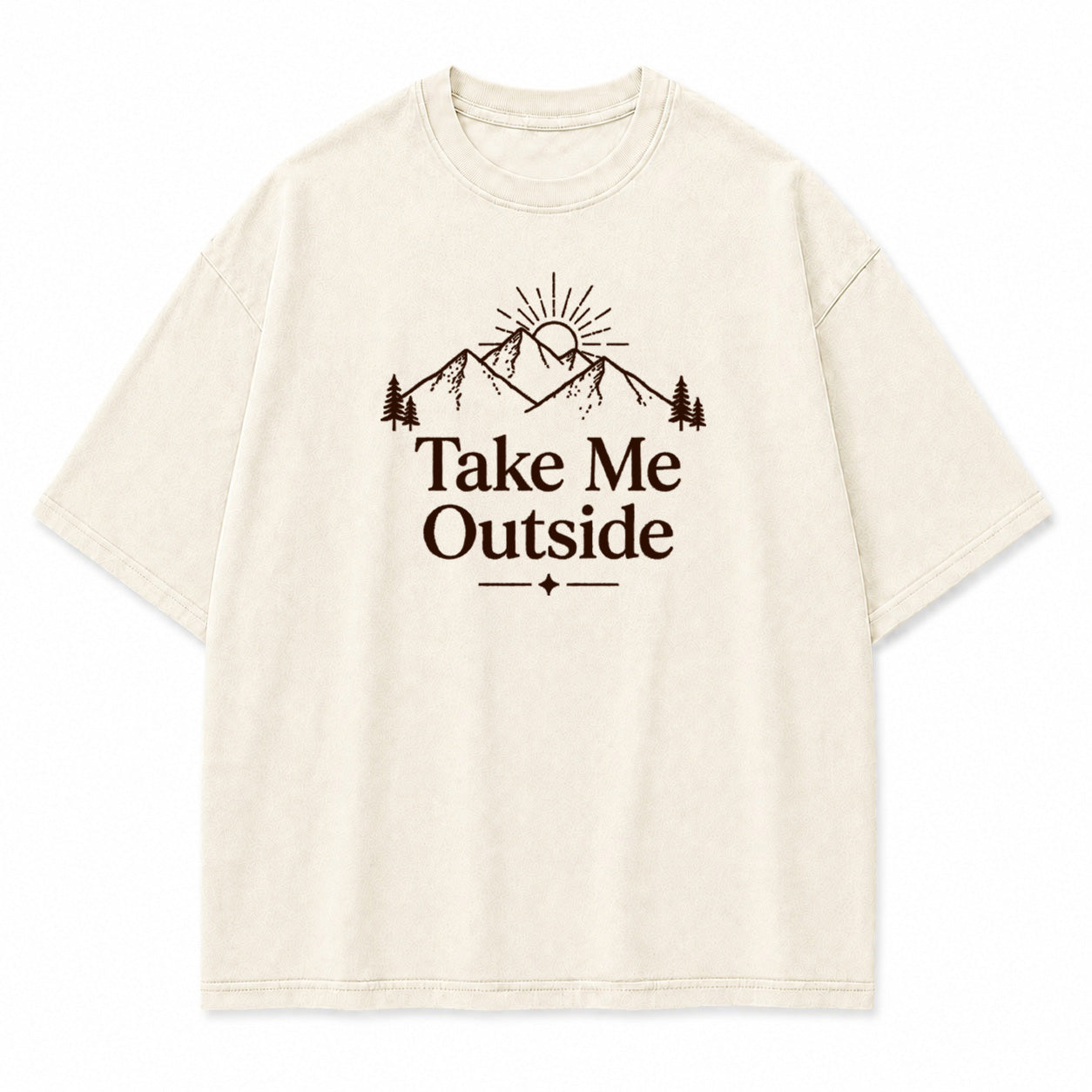 Take Me Outside Mountain Sunrise Graphic T-Shirt