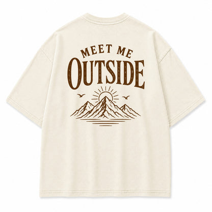 Meet Me Outside Graphic T-Shirt