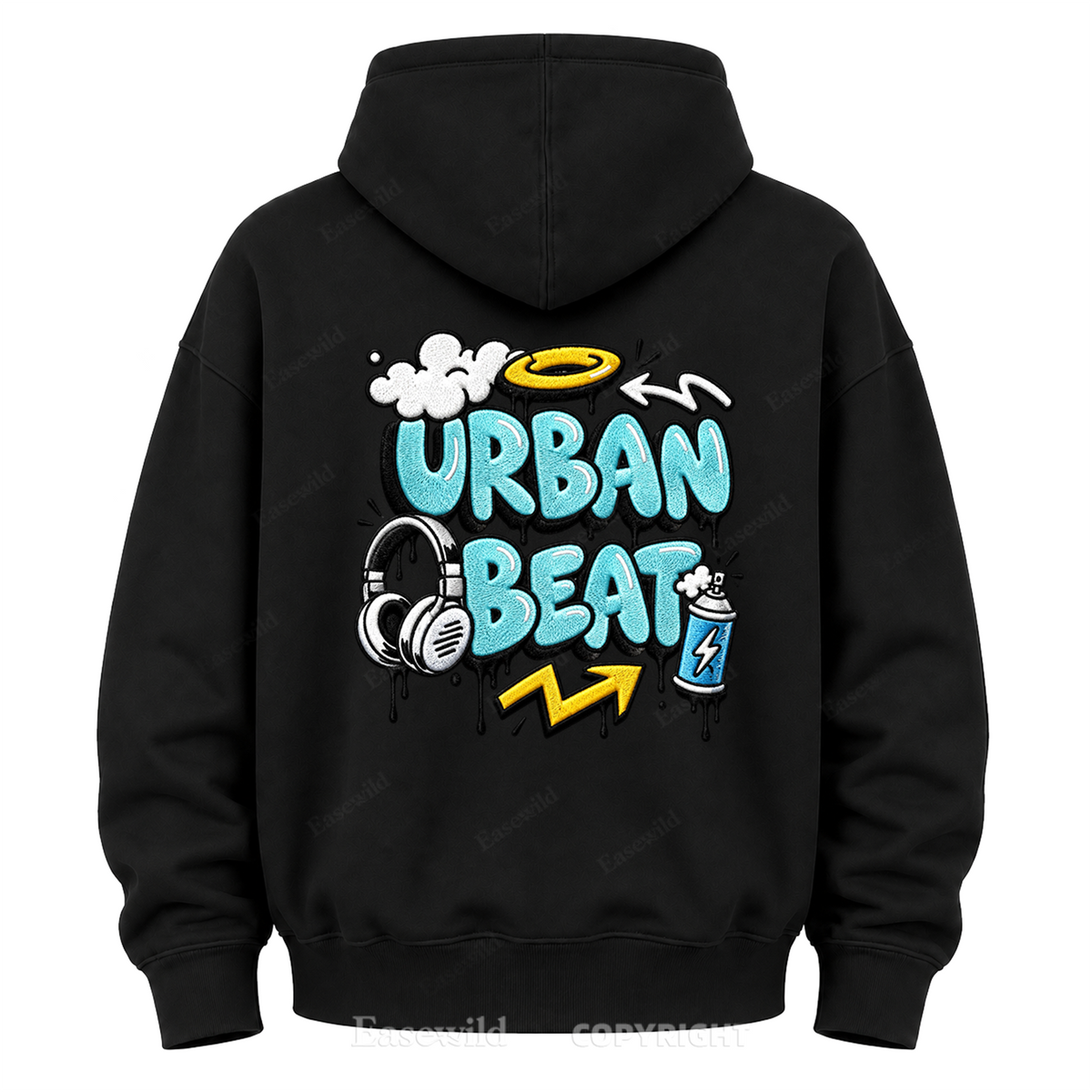 Urban Beat Graphic Hoodie