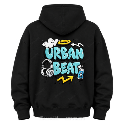 Urban Beat Graphic Hoodie