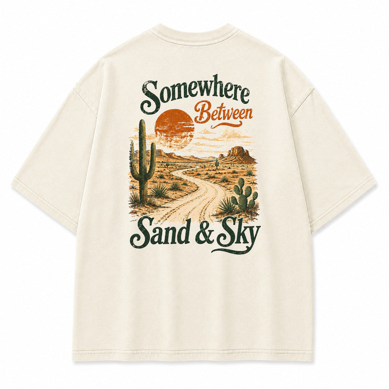 Somewhere Between Sand & Sky Graphic T-Shirt