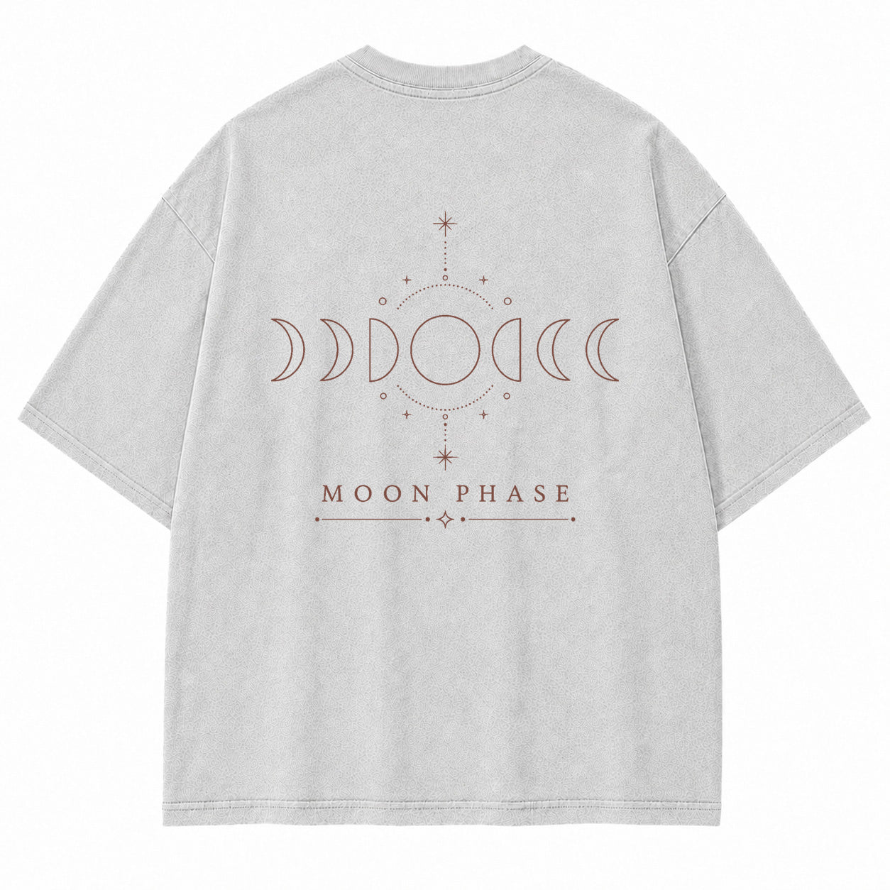 Moon Phase Minimal Graphic T-Shirt
