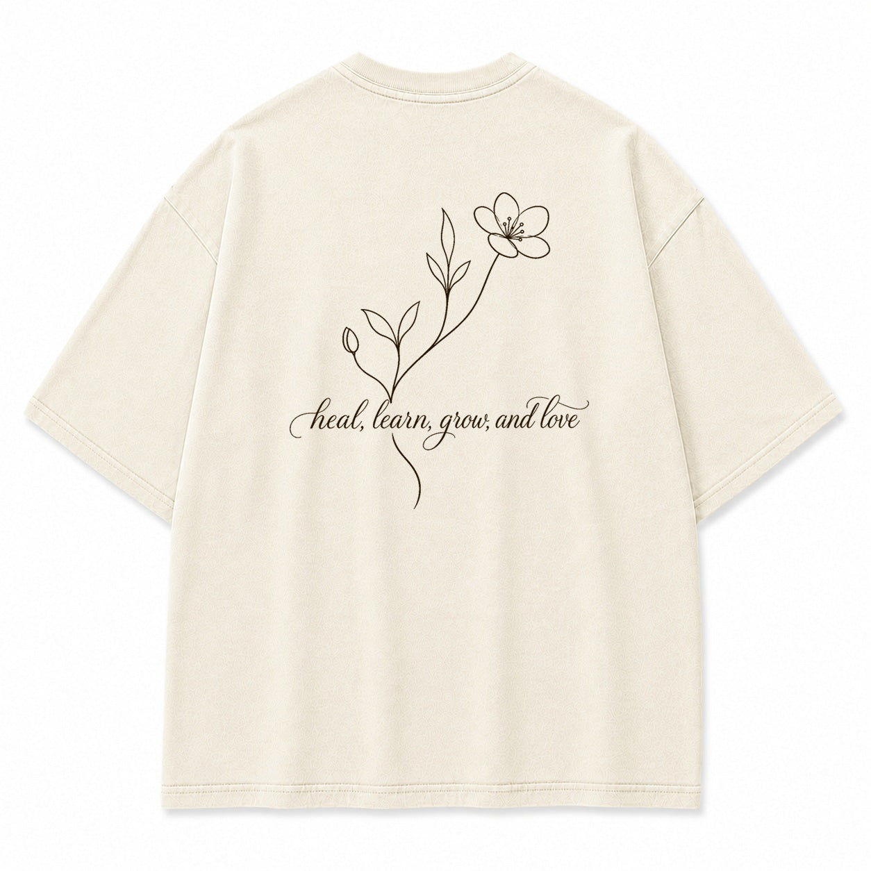 Heal Learn Grow and Love Graphic T-Shirt