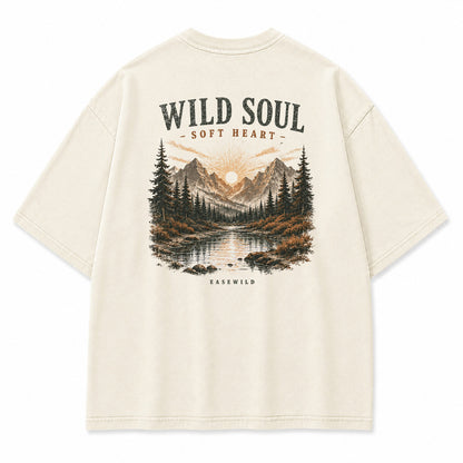 Wild Soul Mountain River Graphic T-Shirt