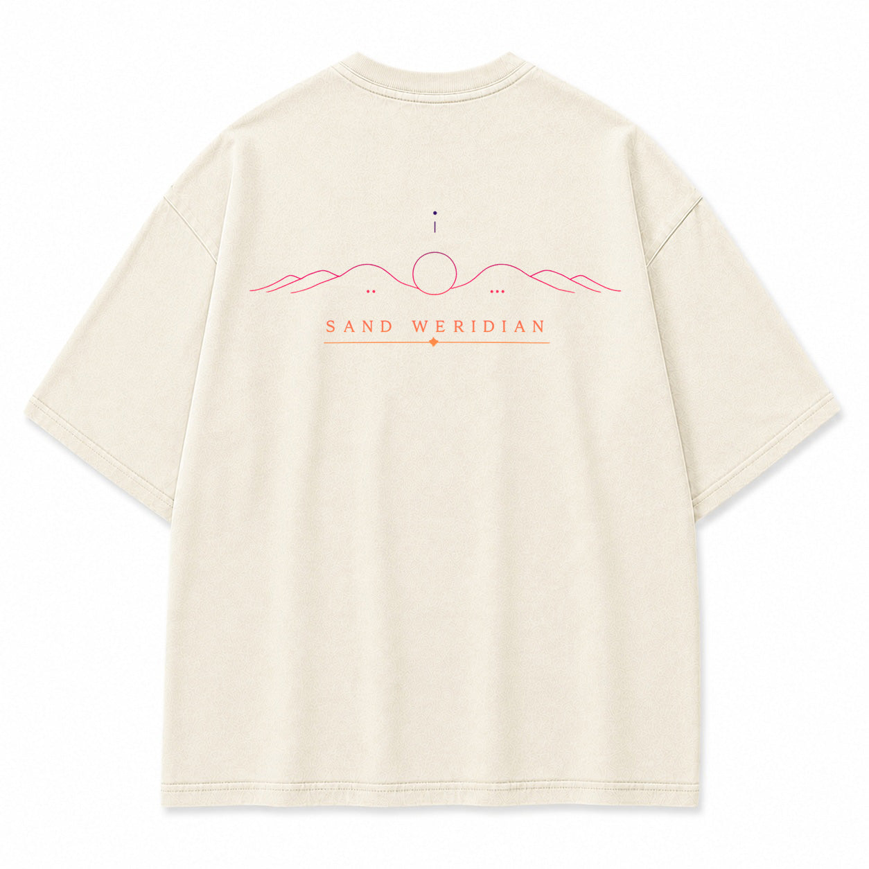 Sand Meridian Desert Horizon Graphic T-Shirt