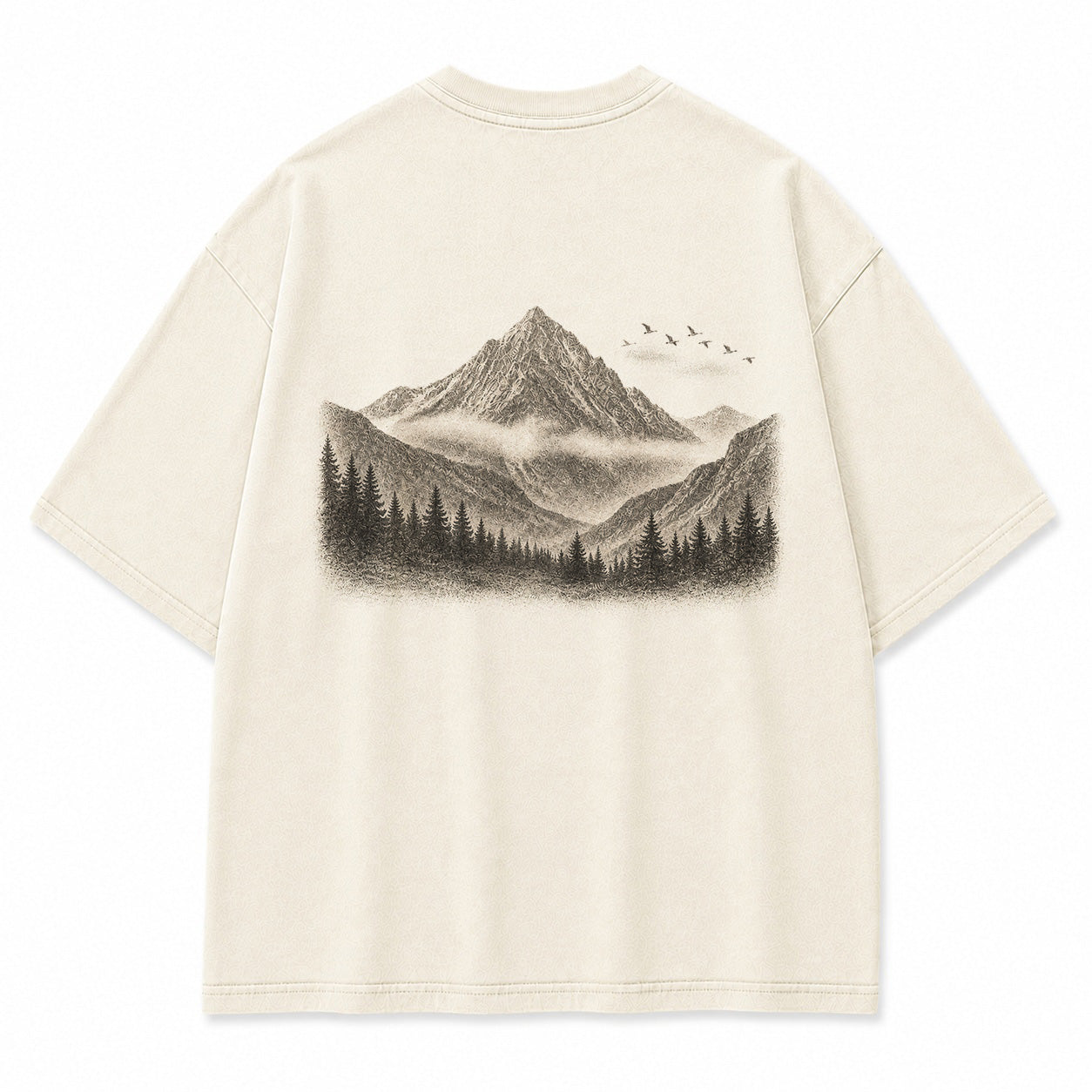 Above the Valley Mountain Peak Graphic T-Shirt