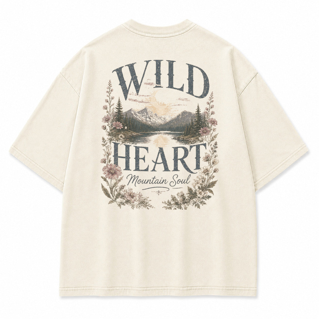Moonlit Meadow Lakeview Graphic T-Shirt