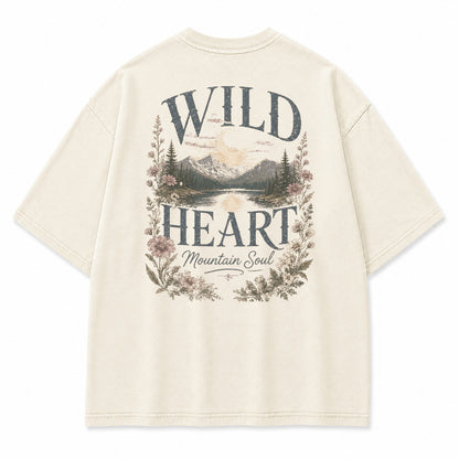 Moonlit Meadow Lakeview Graphic T-Shirt