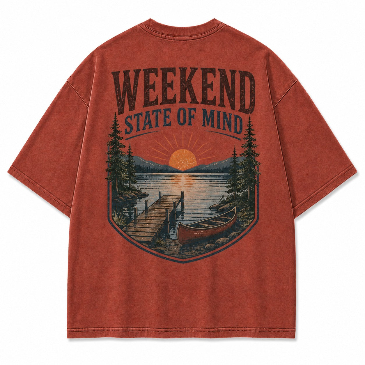 Weekend State of Mind Washed T-Shirt