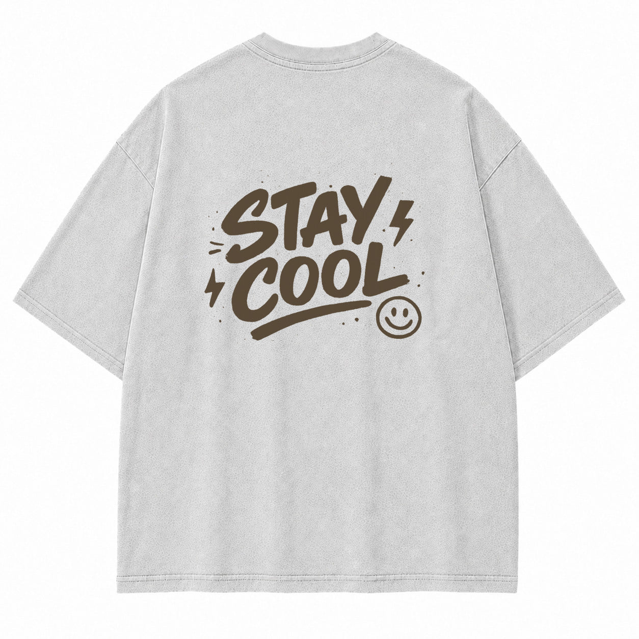 Stay Cool Smiley Graphic T-Shirt