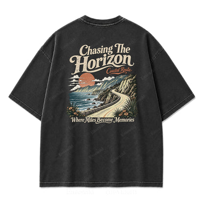 Chasing the Coastal Horizon Print Tee