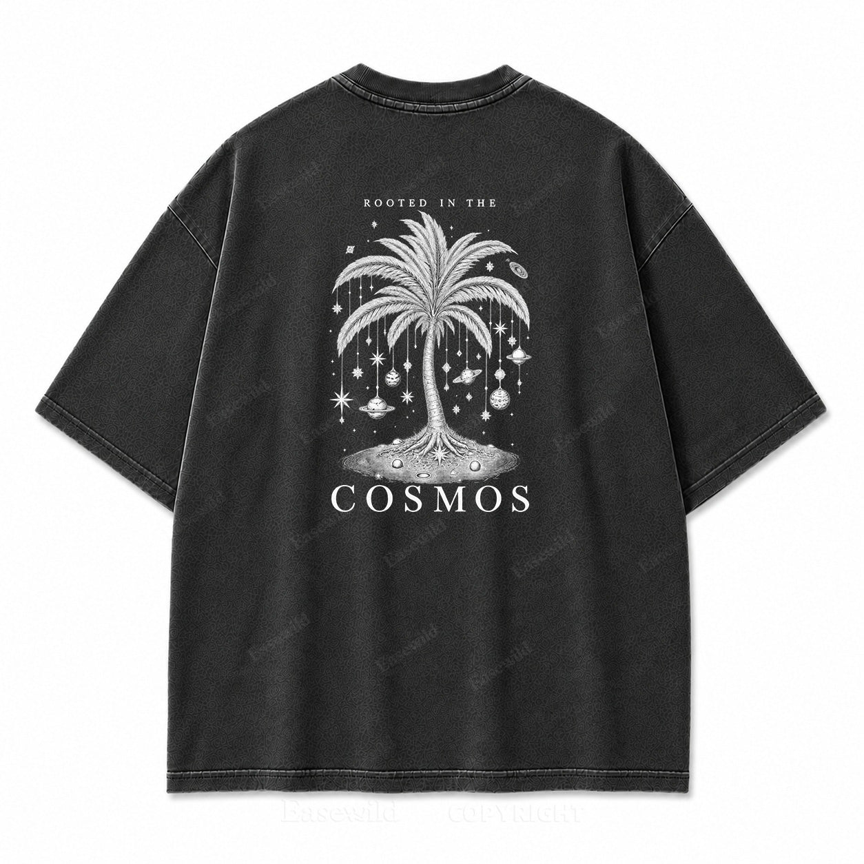Rooted in the Cosmos Vintage Graphic Print Tee