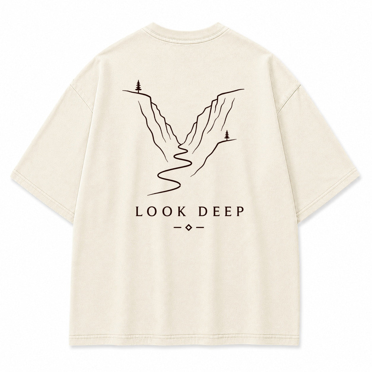 Look Deep Canyon River Graphic T-Shirt