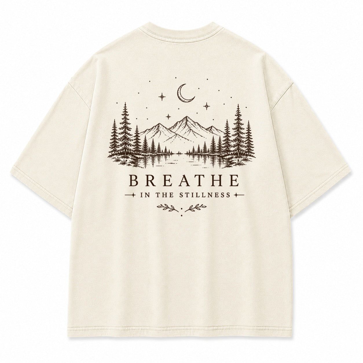 Breathe In The Stillness Graphic T-Shirt