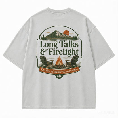 Long Talks & Firelight Graphic Tee