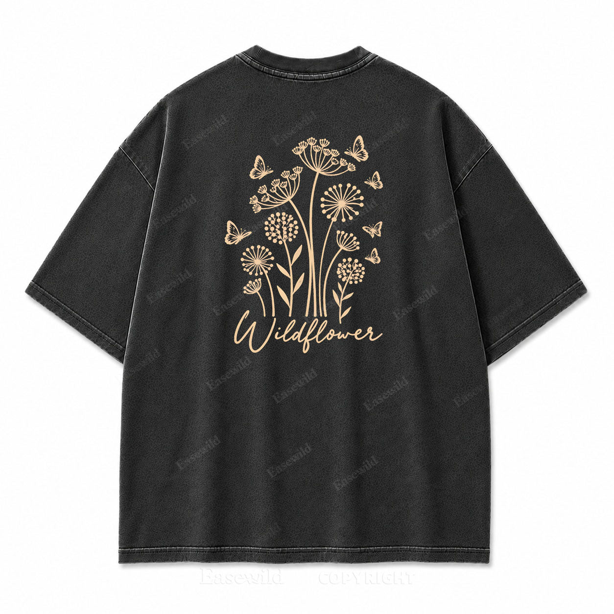 Wildflower Washed Print Tee