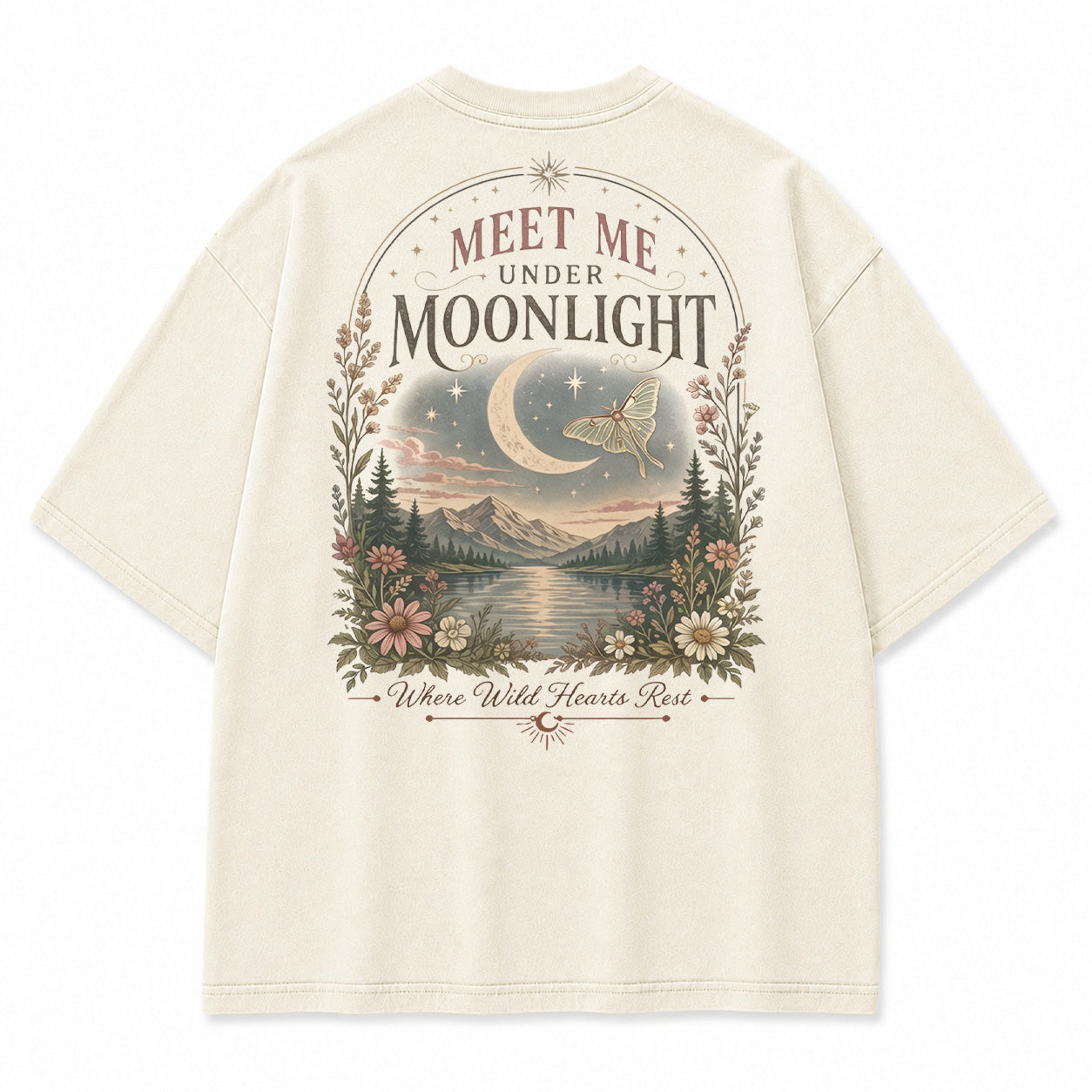 Lunar Lake Wildflower Graphic T-Shirt