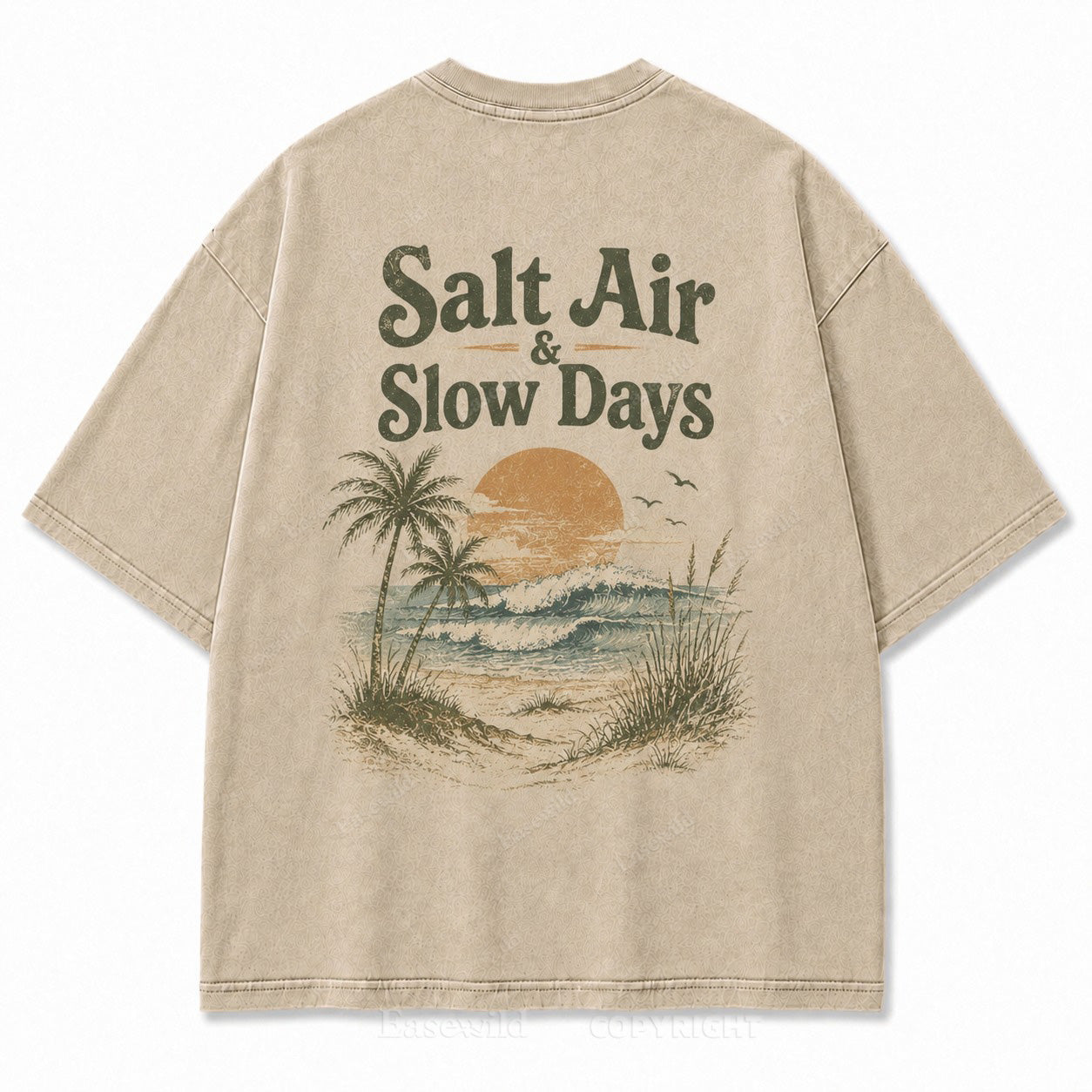 Salt Air and Slow Days Tee
