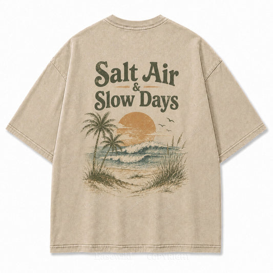 Salt Air and Slow Days Tee