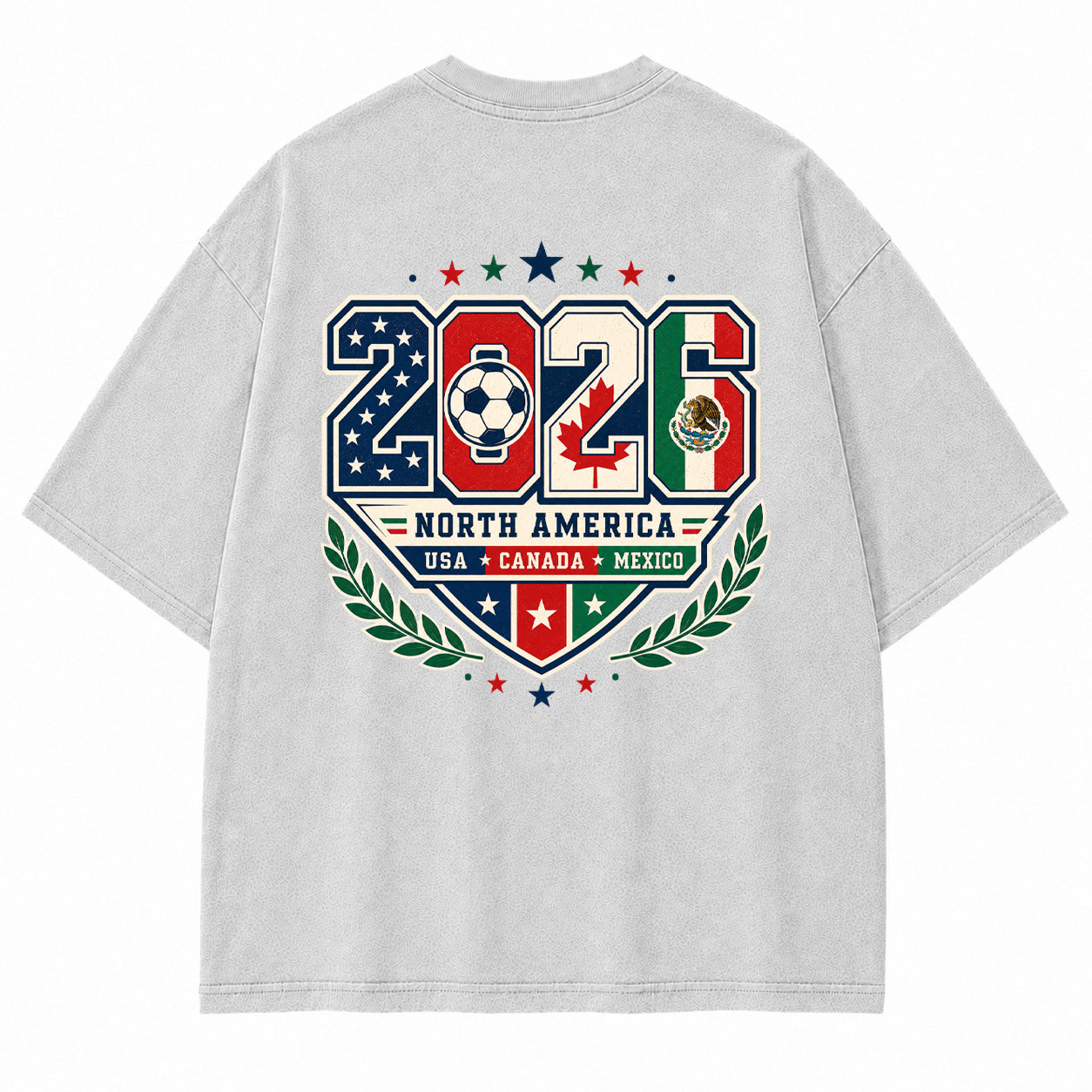 2026 North America Football Graphic T-Shirt