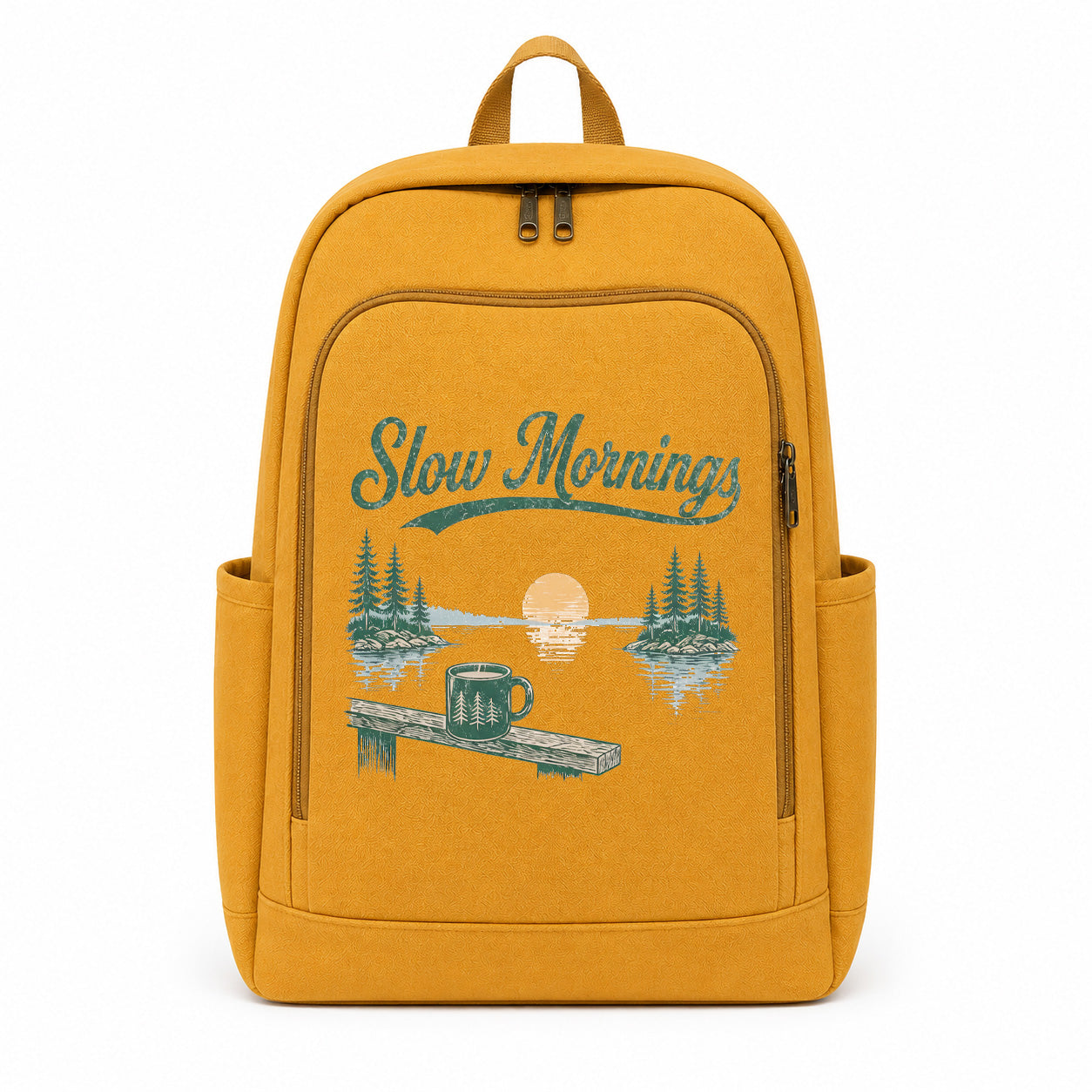 Slow Morning Graphic Backpack