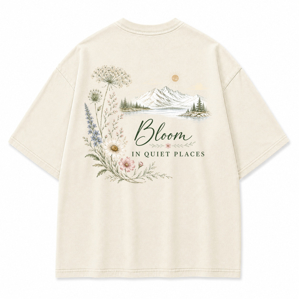 Bloom in Quiet Places Graphic T-Shirt