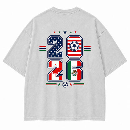 2026 Vintage Football Graphic T-Shirt